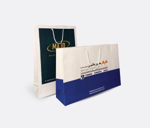 ساک خرید گلاسه 250 گرم با سلفون مات