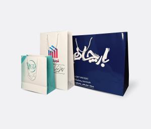 ساک خرید ایندربرد 230 گرم سلفون براق