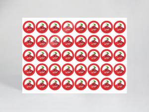 شیت لیبل 50 - 35 سلفون براق(جنس لیبل - نیمه مات)